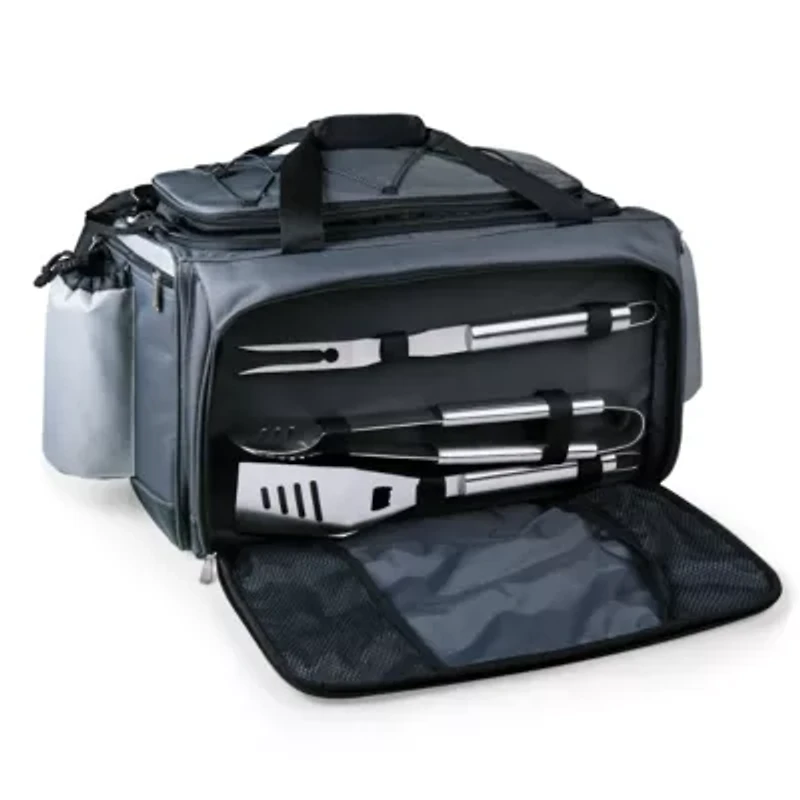 NCAA East Carolina Pirates Vulcan Portable Propane Grill and Cooler Tote
