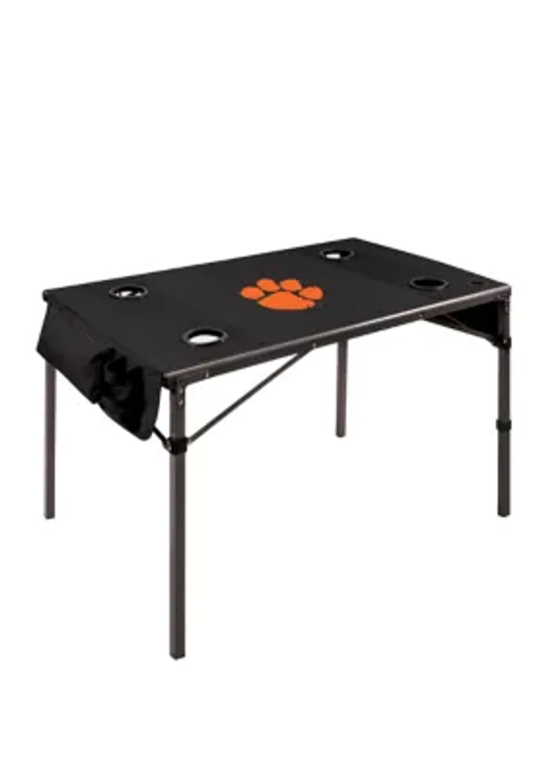 NCAA Clemson Tigers Travel Table Portable Folding Table