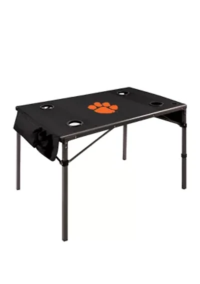 NCAA Clemson Tigers Travel Table Portable Folding Table