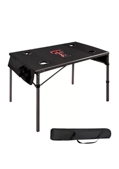NCAA Texas Tech Red Raiders Travel Table Portable Folding Table