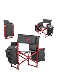 NCAA Oklahoma Sooners Fusion Backpack Chair with Cooler