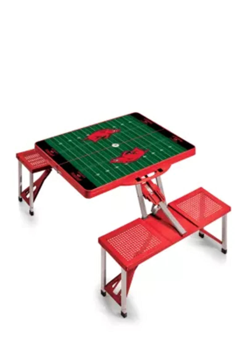 Arkansas Razorbacks Portable Picnic Table