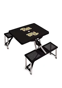 NCAA Pittsburgh Panthers Picnic Table Portable Folding Table with Seats