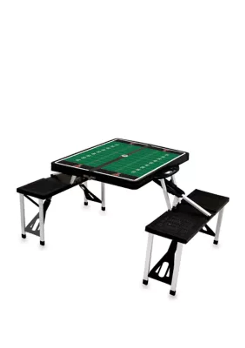 NCAA Texas Tech Red Raiders Picnic Table Portable Folding Table with Seats