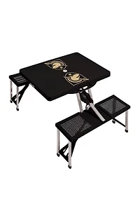 NCAA West Point Black Knights Picnic Table Portable Folding Table with Seats