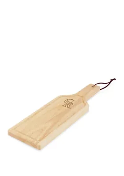 MLB Colorado Rockies Botella Cheese Cutting Board & Serving Tray