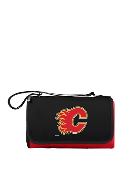 NHL Calgary Flames Blanket Tote Outdoor Picnic Blanket