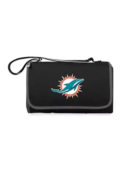 NFL Miami Dolphins Blanket Tote Outdoor Picnic Blanket