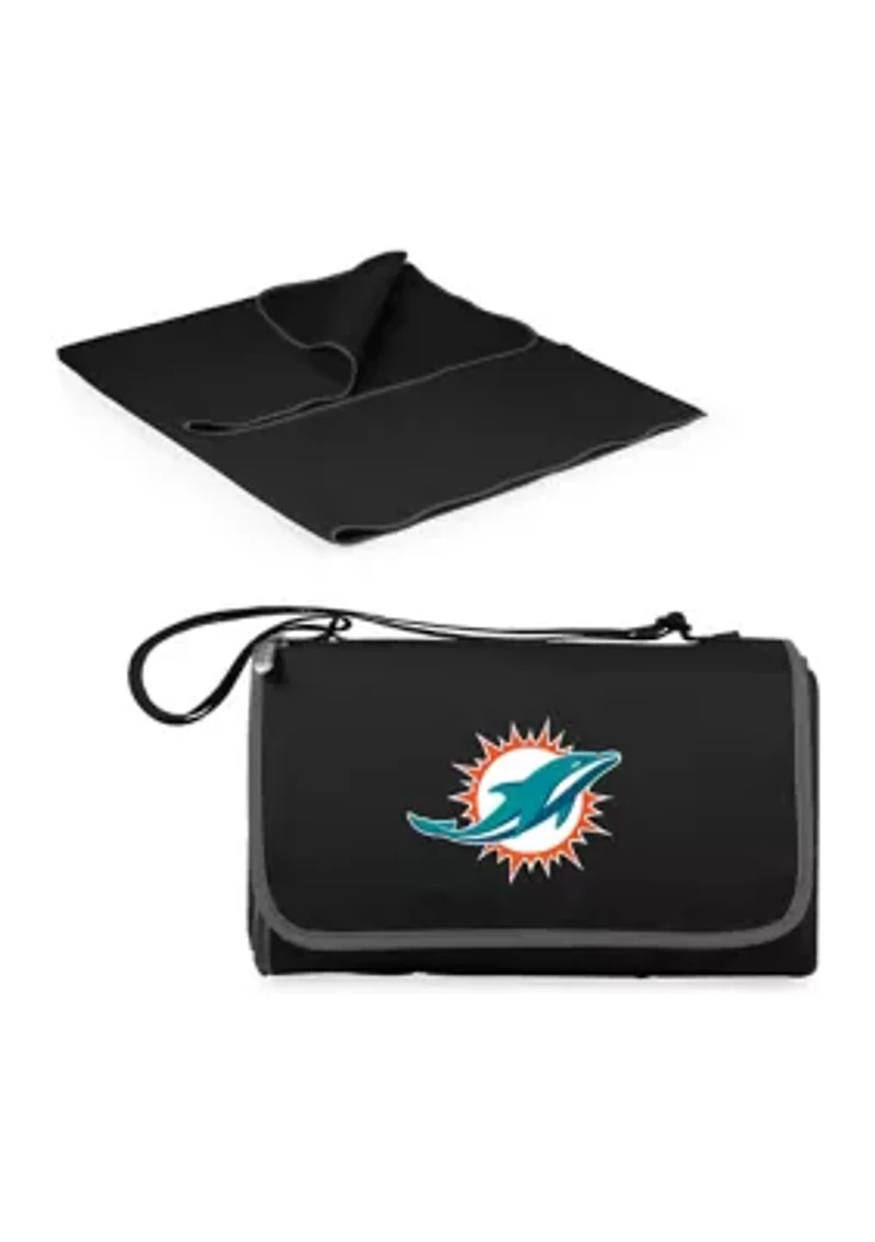 NFL Miami Dolphins Blanket Tote Outdoor Picnic Blanket
