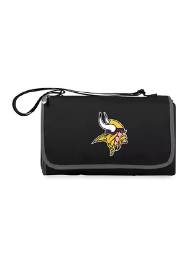 NFL Minnesota Vikings Blanket Tote Outdoor Picnic Blanket