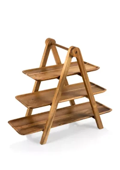 MLB St. Louis Cardinals Serving Ladder - 3 Tiered Serving Station