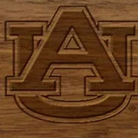 NCAA Auburn Tigers Delio Acacia Cheese Cutting Board and Tools Set