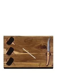 NCAA Florida Gators Delio Acacia Cheese Cutting Board and Tools Set