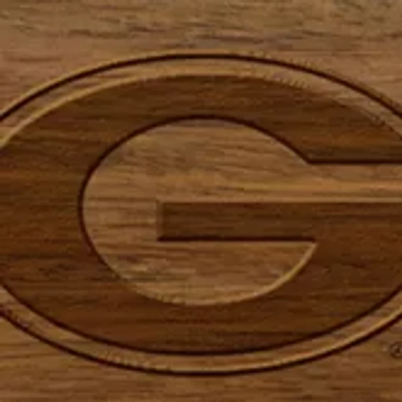 NCAA Georgia Bulldogs Delio Acacia Cheese Cutting Board and Tools Set
