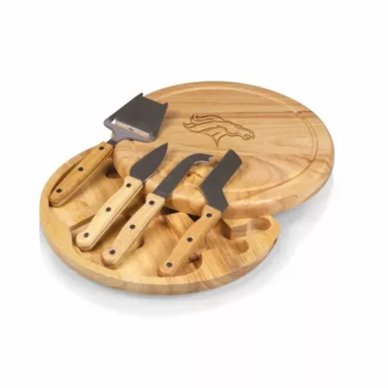 NFL Denver Broncos Circo Cheese Board and Knife Set