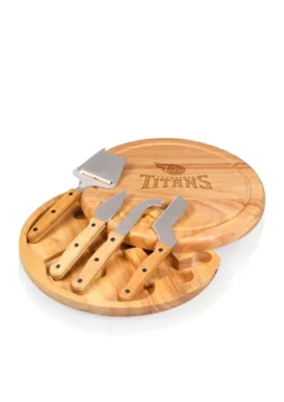 NFL Tennessee Titans Circo Cheese Board and Knife Set