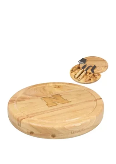 NCAA  Nebraska Cornhuskers Circo Cheese Cutting Board & Tools Set