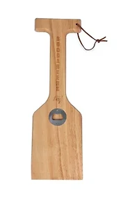 NFL Tampa Bay Buccaneers Hardwood BBQ Grill Scraper with Bottle Opener