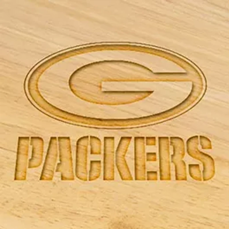 Green Bay Packers Brie Cheese Board and Tools Set