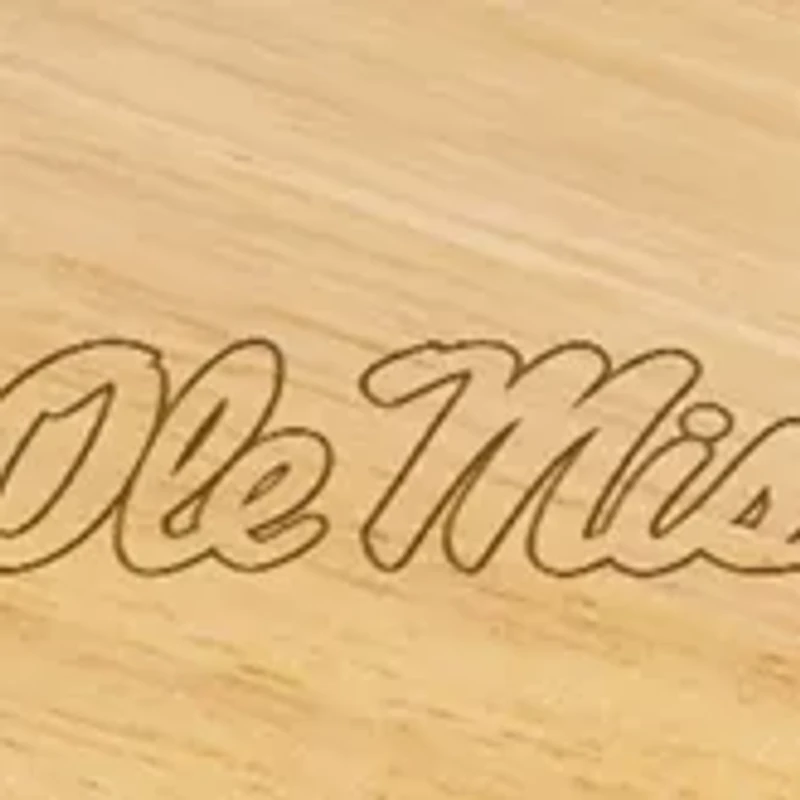 NCAA Ole Miss Rebels Brie Cheese Cutting Board & Tools Set