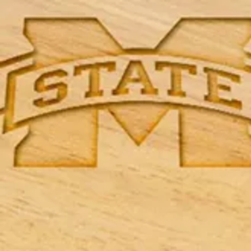 NCAA Mississippi State Bulldogs Brie Cheese Cutting Board & Tools Set