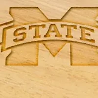 NCAA Mississippi State Bulldogs Brie Cheese Cutting Board & Tools Set