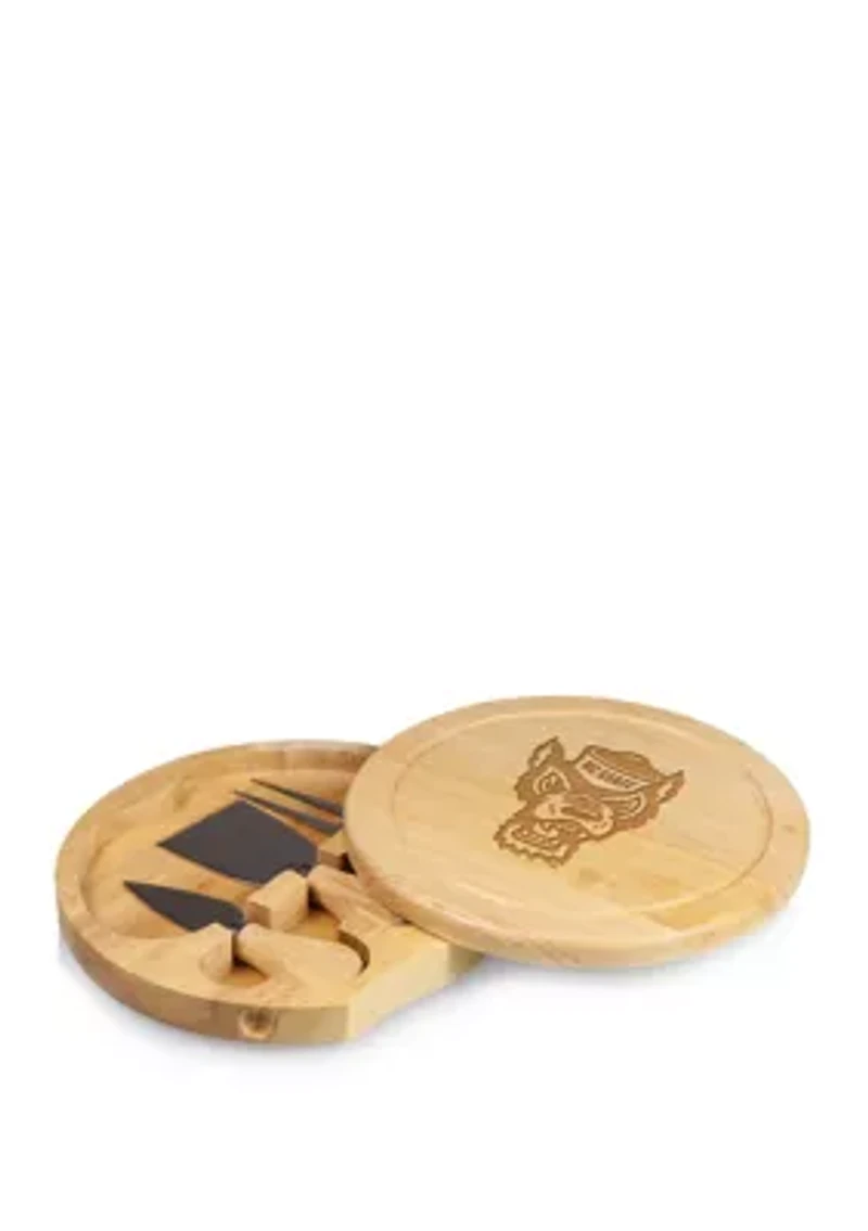 NCAA NC State Wolfpack Brie Cheese Cutting Board & Tools Set