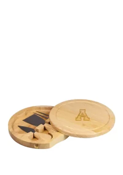 NCAA Appalachian State Mountaineers Brie Cheese Cutting Board & Tools Set