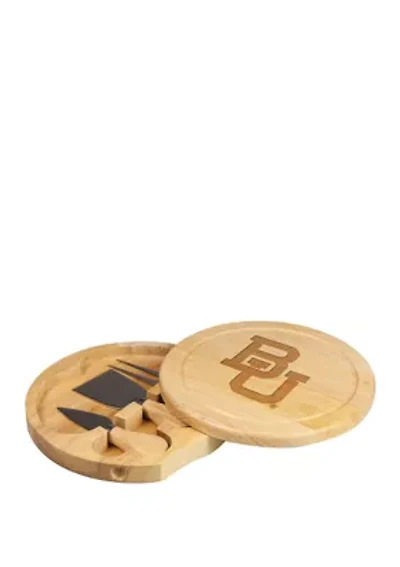 NCAA Baylor Bears Brie Cheese Cutting Board & Tools Set