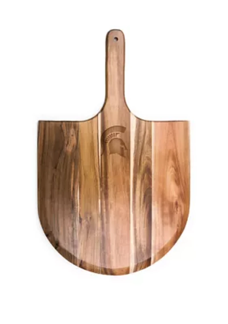 NCAA Michigan State Spartans Acacia Pizza Peel Serving Paddle