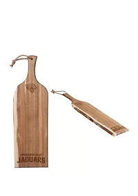 NFL Jacksonville Jaguars Artisan 24 Inch Acacia Serving Plank & Cutting Board