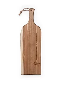 NCAA Georgia Tech Yellow Jackets Artisan 24 Inch Acacia Serving Plank & Cutting Board