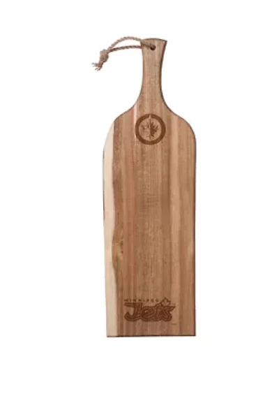 NHL Winnipeg Jets Artisan 24 Inch Acacia Serving Plank