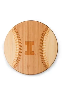 NCAA Illinois Fighting Illini Home Run! Baseball Cutting Board & Serving Tray