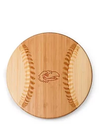 NCAA Kansas Jayhawks Home Run! Baseball Cutting Board & Serving Tray