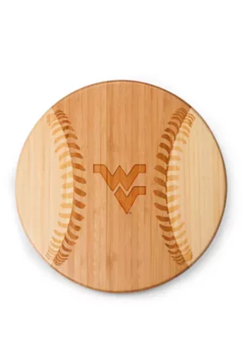 NCAA WVU Mountaineers Home Run! Baseball Cutting Board & Serving Tray