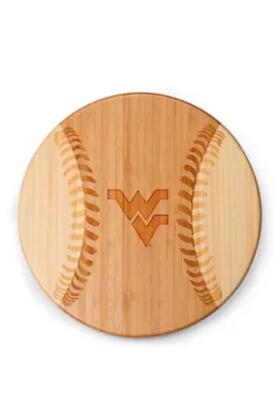 NCAA WVU Mountaineers Home Run! Baseball Cutting Board & Serving Tray