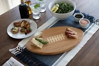 NCAA Touchdown! Football Cutting Board & Serving Tray, (Bamboo)