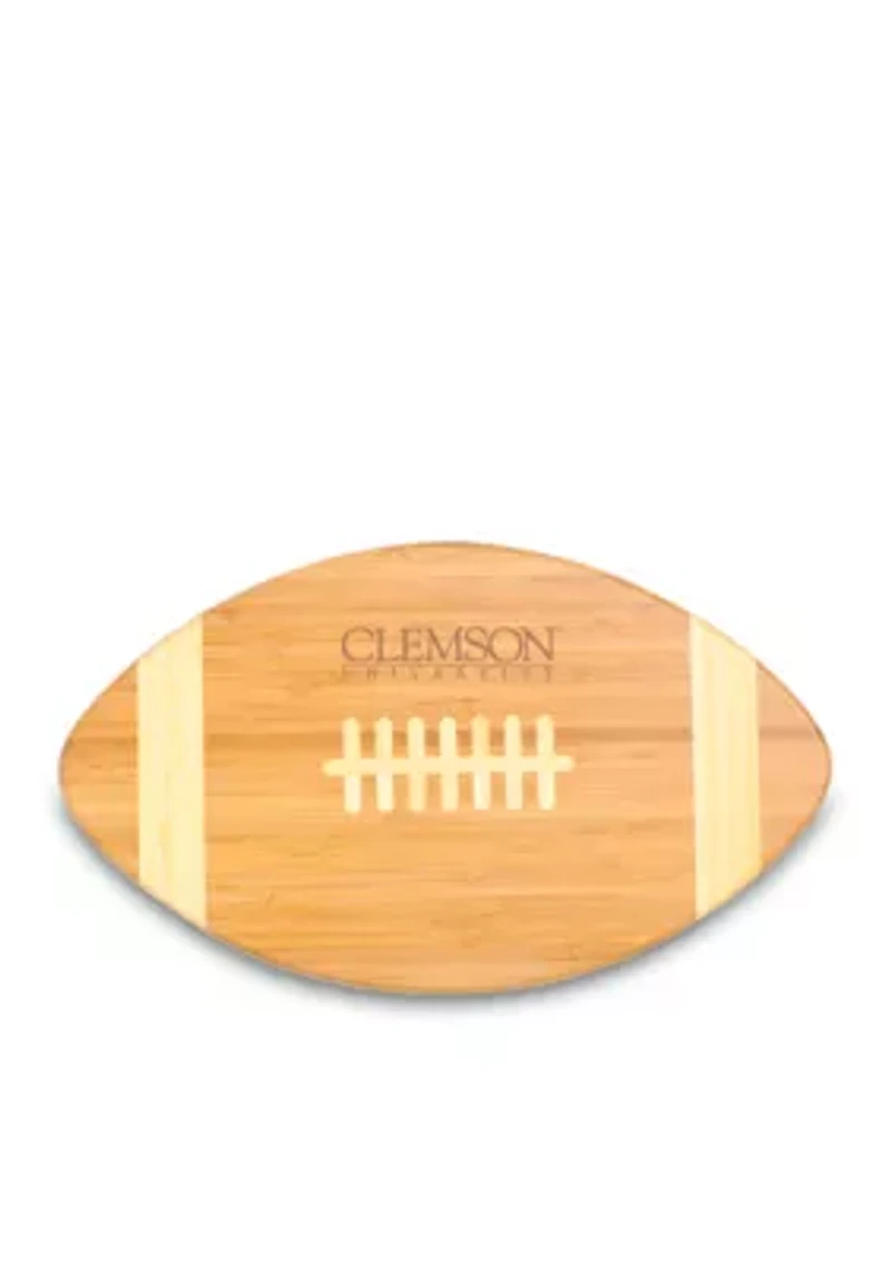Clemson Tigers Tide Touchdown Bamboo Cutting Board