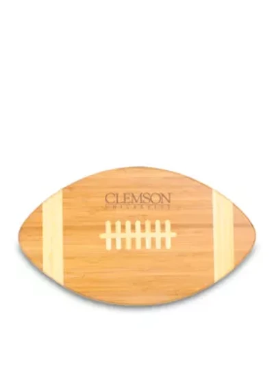 Clemson Tigers Tide Touchdown Bamboo Cutting Board