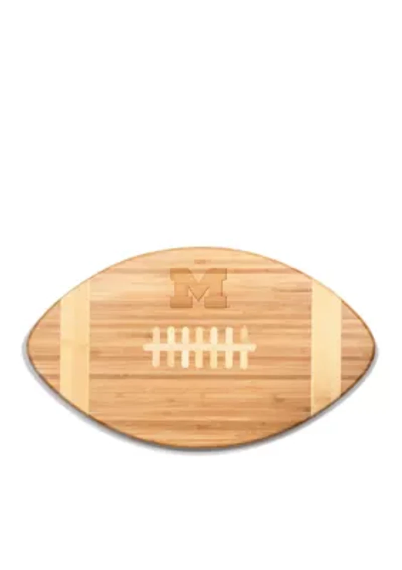 Michigan Wolverines Touchdown Pro Bamboo Cutting Board