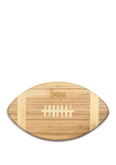 NCAA Nebraska Cornhuskers Touchdown! Football Cutting Board & Serving Tray