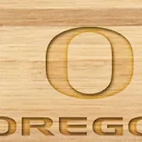 NCAA Oregon Ducks Touchdown! Football Cutting Board & Serving Tray