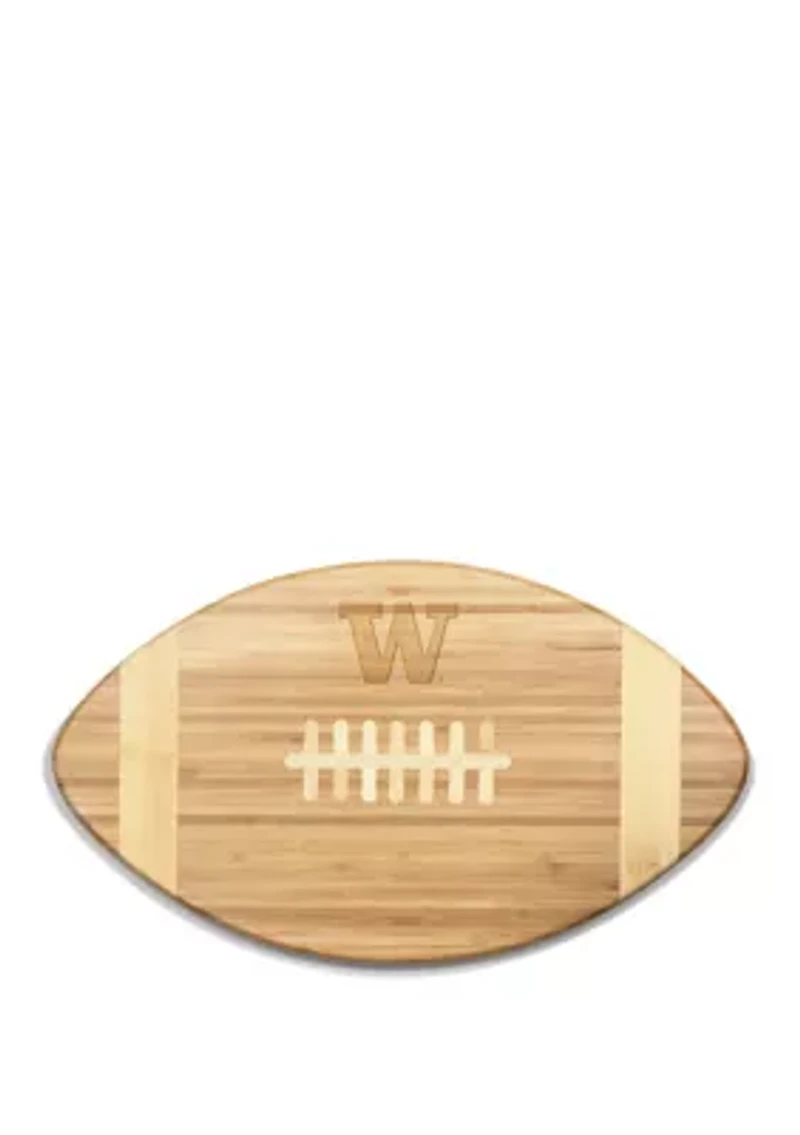 NCAA Washington Huskies Touchdown! Football Cutting Board & Serving Tray