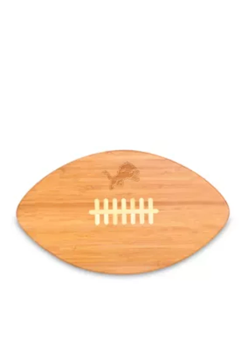 Detroit Lions Touchdown Pro Bamboo Cutting Board