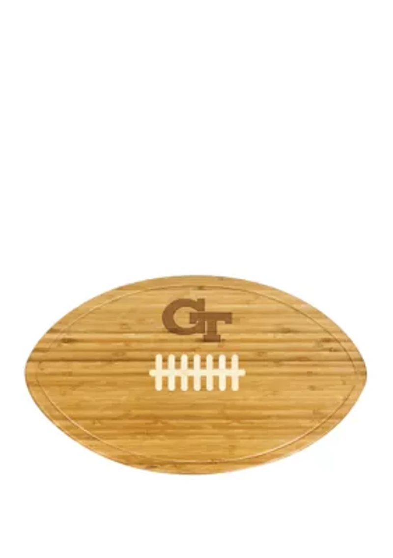 NCAA Georgia Tech Yellow Jackets Kickoff Football Cutting Board & Serving Tray