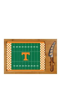 NCAA Tennessee Volunteers Icon Glass Top Cutting Board & Knife Set
