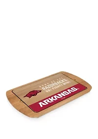 NCAA Arkansas Razorbacks Billboard Glass Top Serving Tray