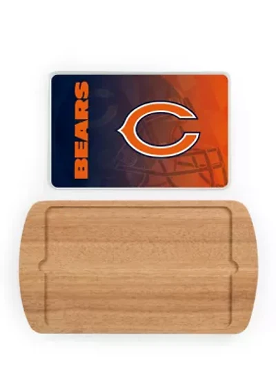 NFL Chicago Bears Billboard Glass Top Serving Tray