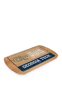 NCAA Georgia Tech Yellow Jackets Billboard Glass Top Serving Tray